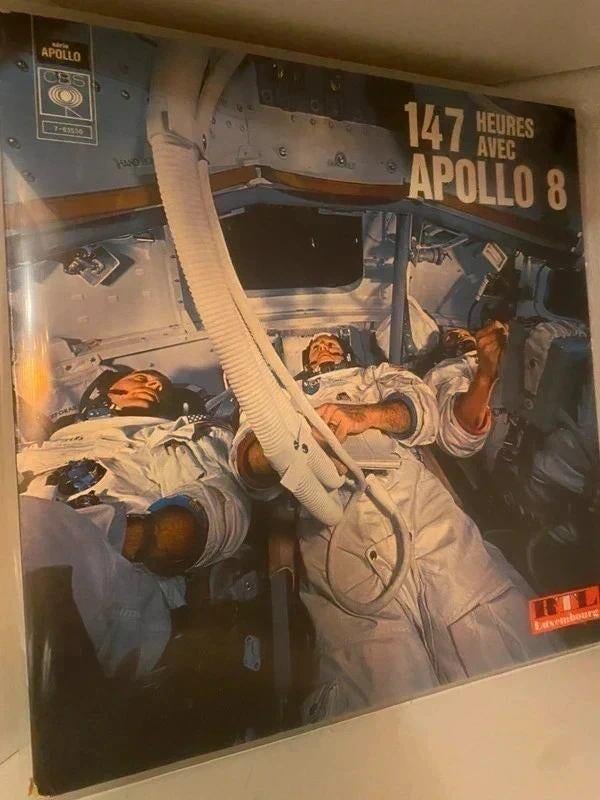 Les Journalistes De R.T.L – 147 Heures Avec Apollo 8, Verzenden, 1960 - 1969, Gebruikt