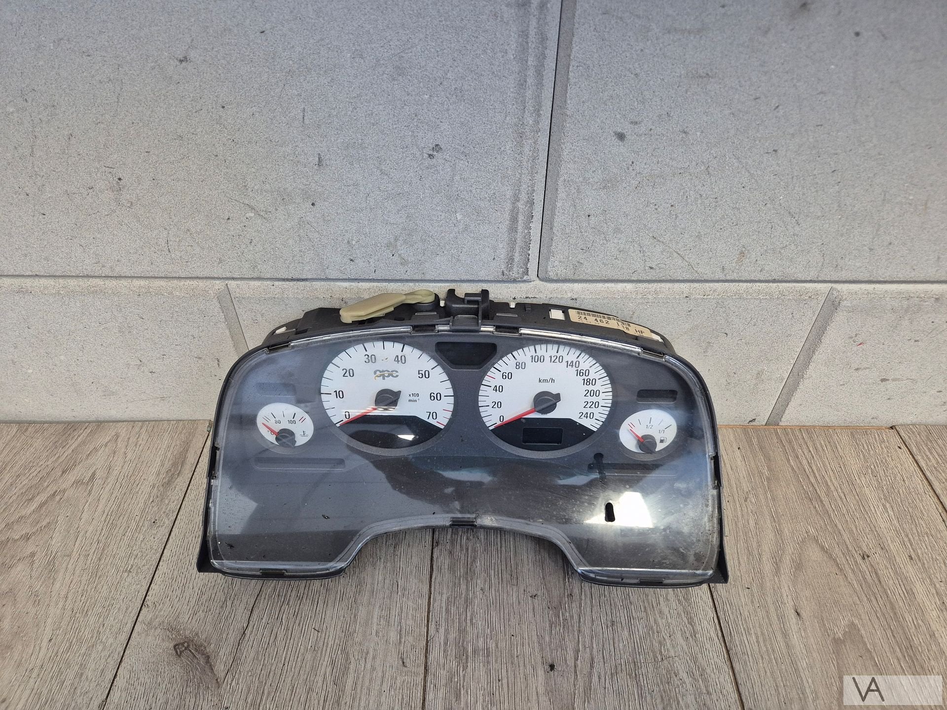 Tellerbak cockpit teller voor Opel Zafira A OPC 1999 - 2005, -, Opel, Utilisé, -