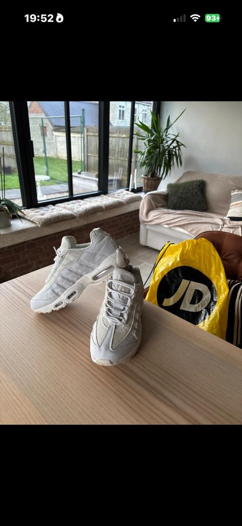 Air max 95 white, Enlèvement ou Envoi, Comme neuf