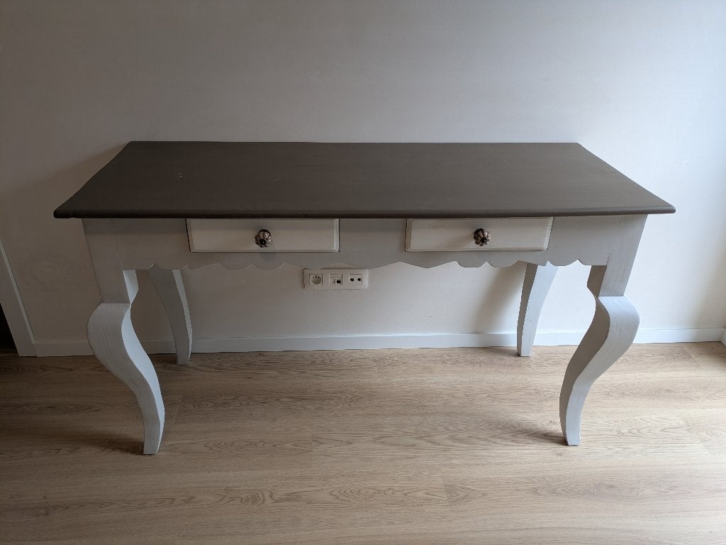 table d'appoint en pin, Maison & Meubles, Tables | Dessertes, 100 à 150 cm, Frans, Comme neuf, Enlèvement