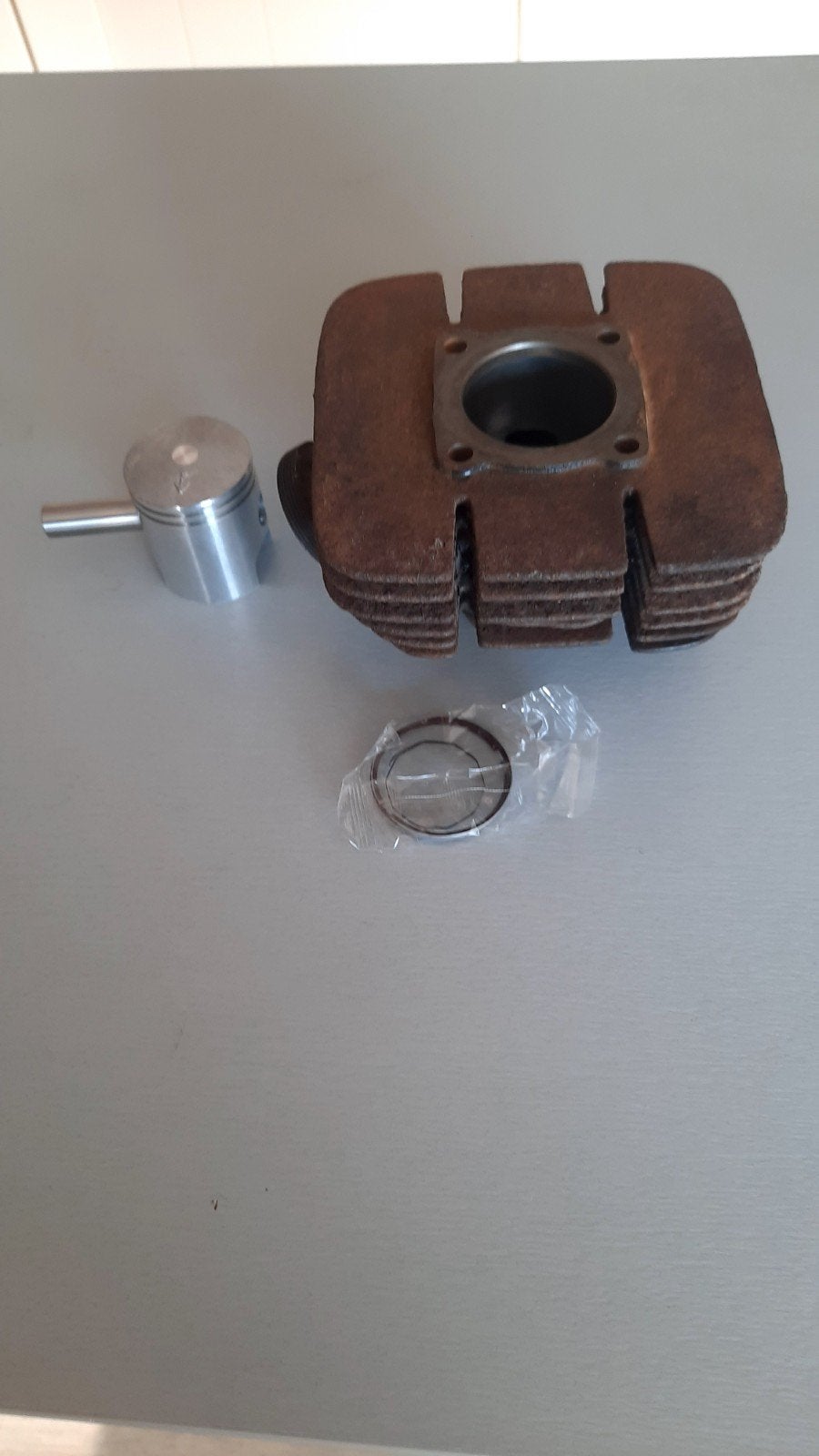 yamaha RD 50MX originele cilinder met nieuwe piston, Ophalen, Cilinder