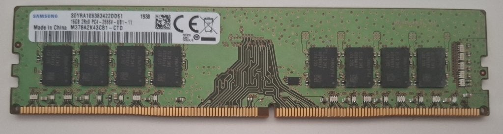 1x 16gb DDR4 2666 - Samsung ( Pc ), DDR4, Info@retrogamed.be, Ophalen of Verzenden, Desktop