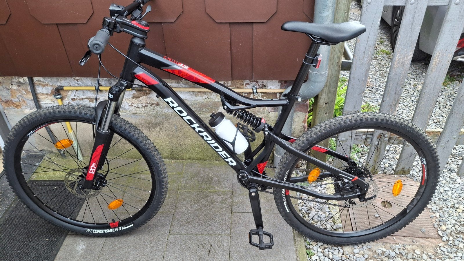 Vtt ROCKRIDER ST530S,taille L,noir, Enlèvement