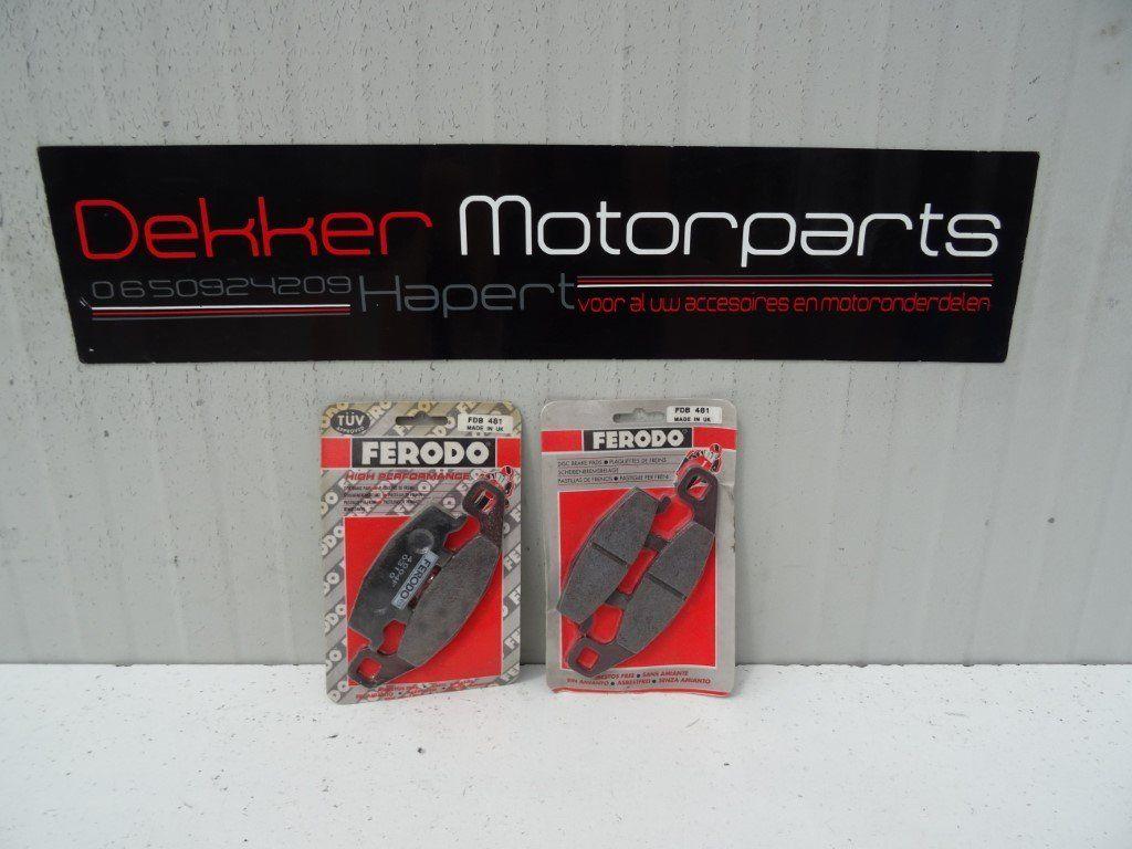 Ferodo remblokken voorzijde Kawasaki KLE ZR GPX GPZ ZX GTR, Motoren, -, -, Nieuw, Ophalen of Verzenden