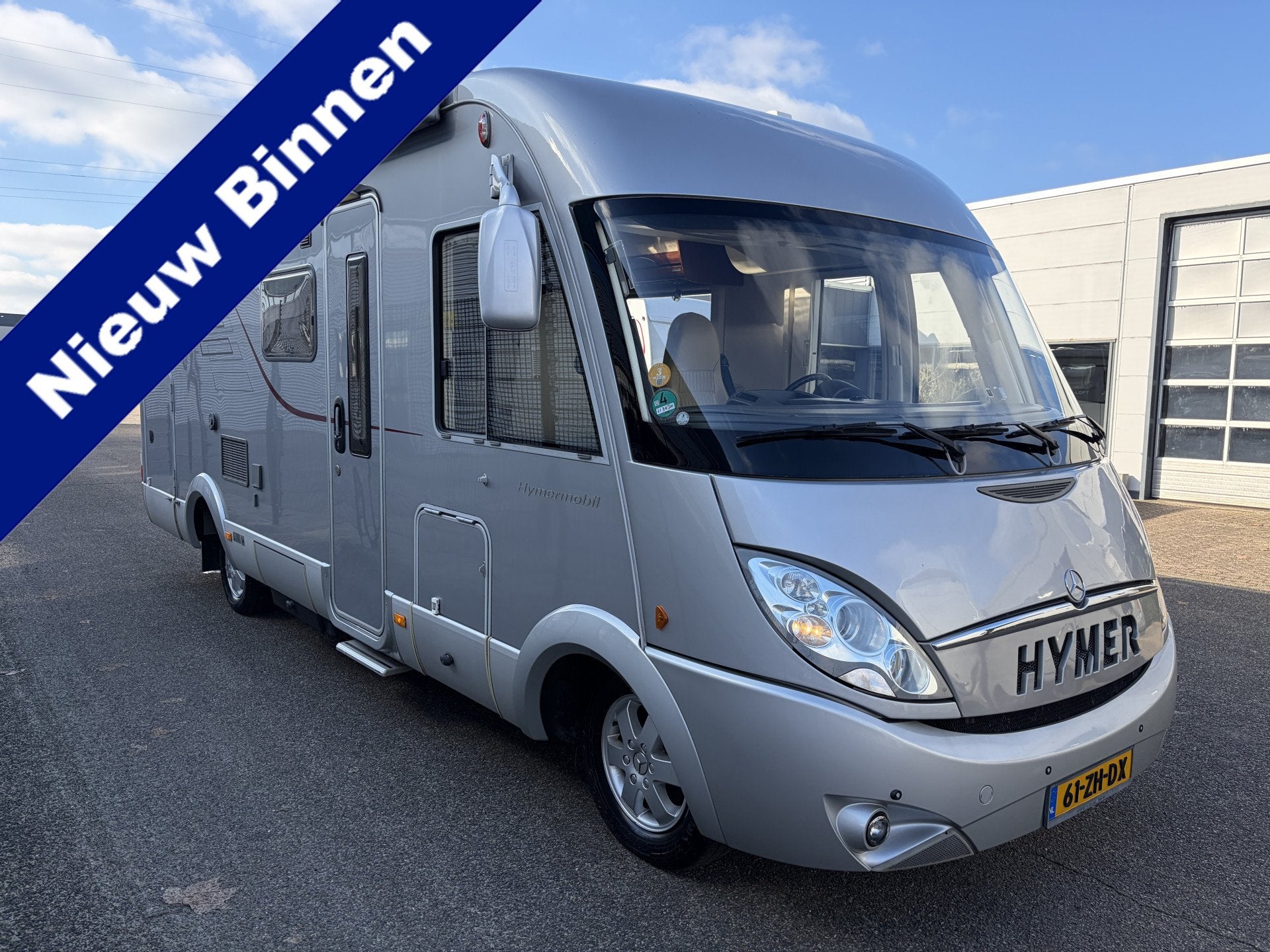 Hymer B 660 SL Mercedes 3.0 V6 184pk Aut Luchtvering extra W, Caravans en Kamperen, Mobilhomes, Galliersweg 39
5349AT  OSS, NL