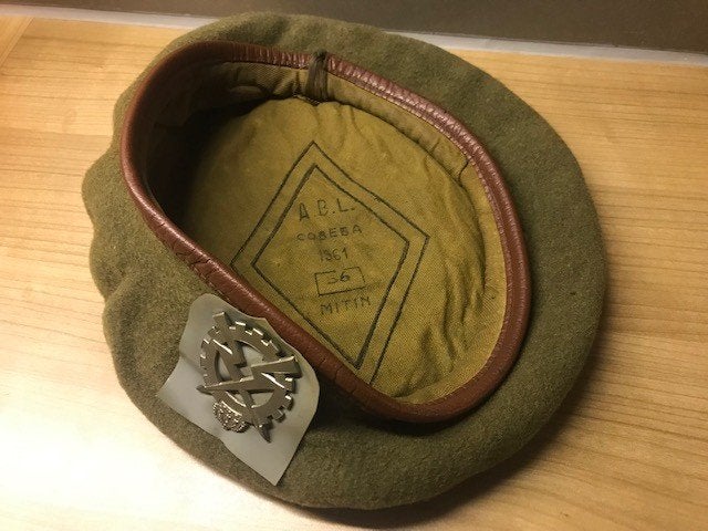 CTRE - REME, Verzamelen, Ophalen of Verzenden, Landmacht, Helm of Baret