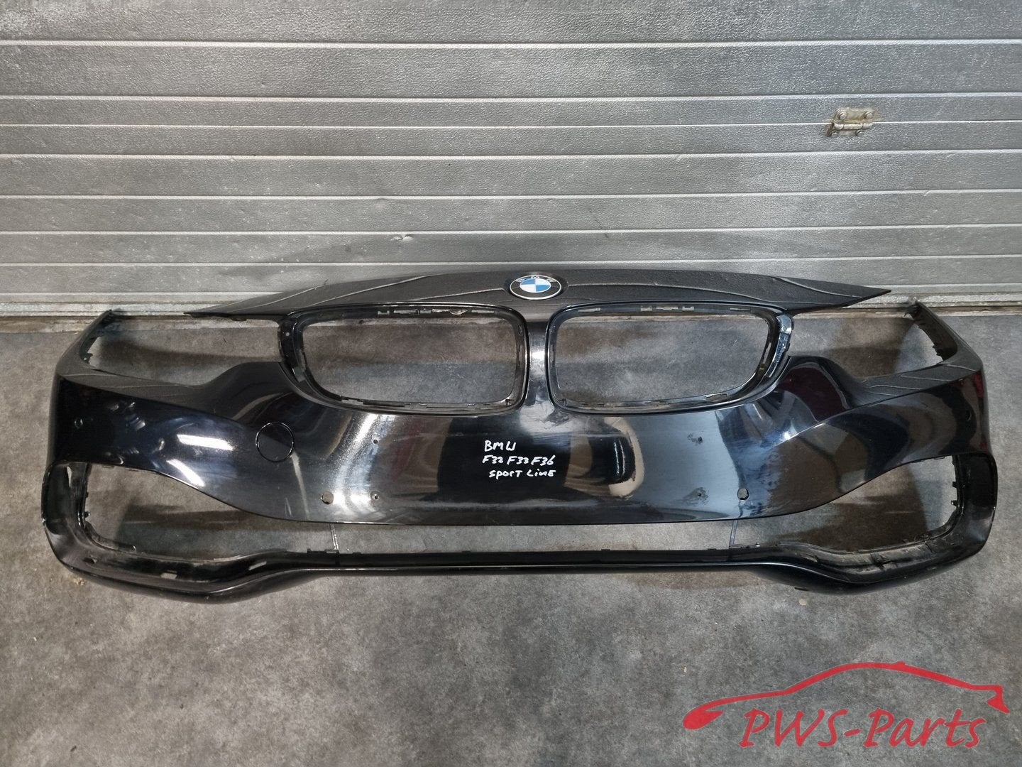 BMW F32 F33 F36  LCI SPORT LINE VOORBUMPER ORIGINEEL, Gebruikt, -, Voor, -