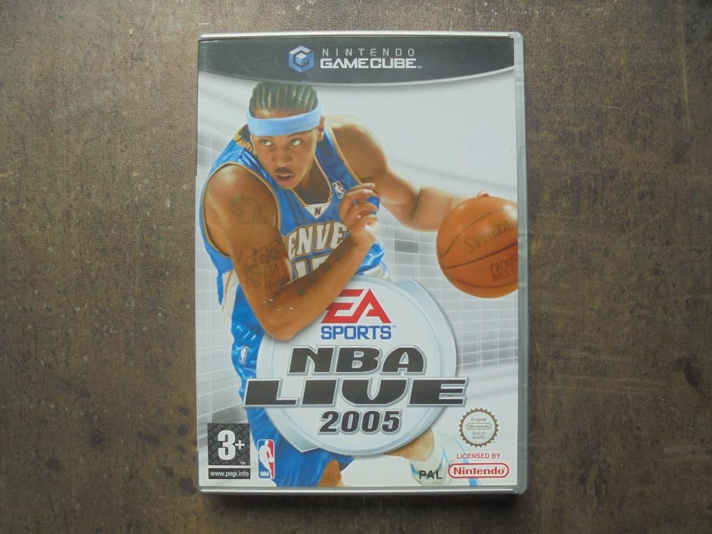 NBA Live 2005 voor GameCube (zie foto's), Games en Spelcomputers, Games | Nintendo GameCube, Gebruikt, Ophalen of Verzenden, Sport