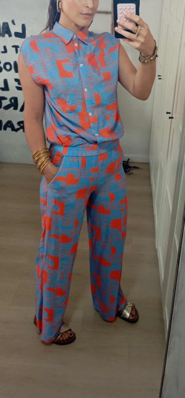 Blouse + broek hampton bays NIEUW, Kleding | Dames, Ophalen of Verzenden, Maat 36 (S)