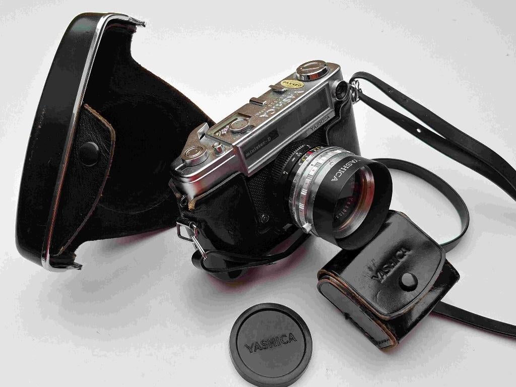 Yashica Minister-D, Audio, Tv en Foto, Fotocamera's Analoog, Ophalen of Verzenden, Gebruikt, Overige Merken
