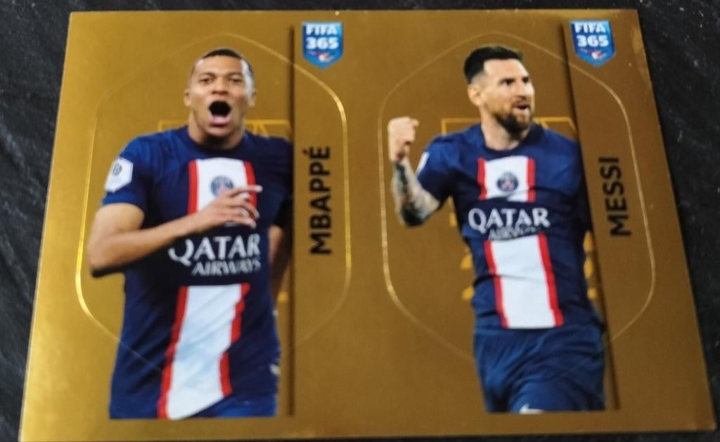 M'bappe-Messi gouden team Fifa 365 2023, Verzamelen, Ophalen of Verzenden, Zo goed als nieuw
