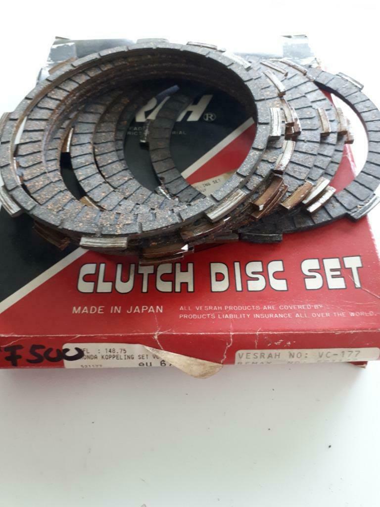 Vesrah VC-177 Honda VF500 Clutch Disc Set (9), Motos, Enlèvement ou Envoi, Neuf