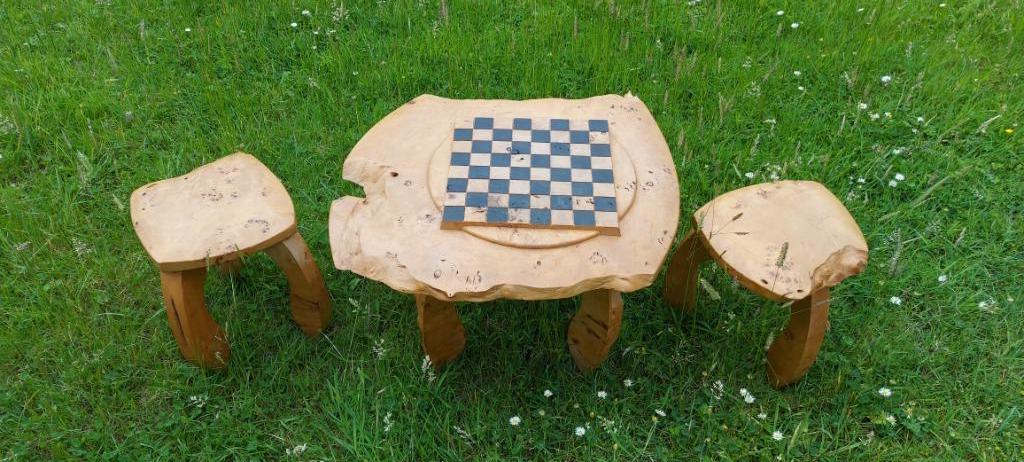 table de jeux d échec, 1 ou 2 joueurs, Enlèvement, Comme neuf