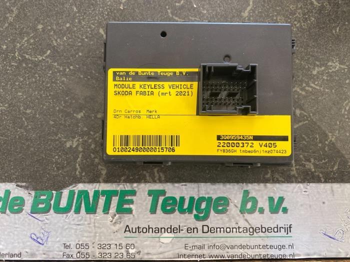 Module véhicule sans clés d'un Skoda Fabia, Enlèvement ou Envoi, 3 mois de garantie, Utilisé, Skoda