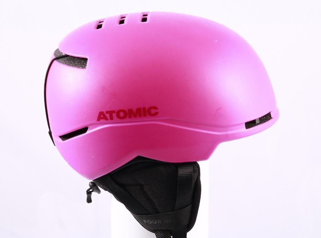52 53 54 55 cm ski snowboard helm ATOMIC FOUR JR, Gebruikt, Ophalen of Verzenden, Carve, Atomic