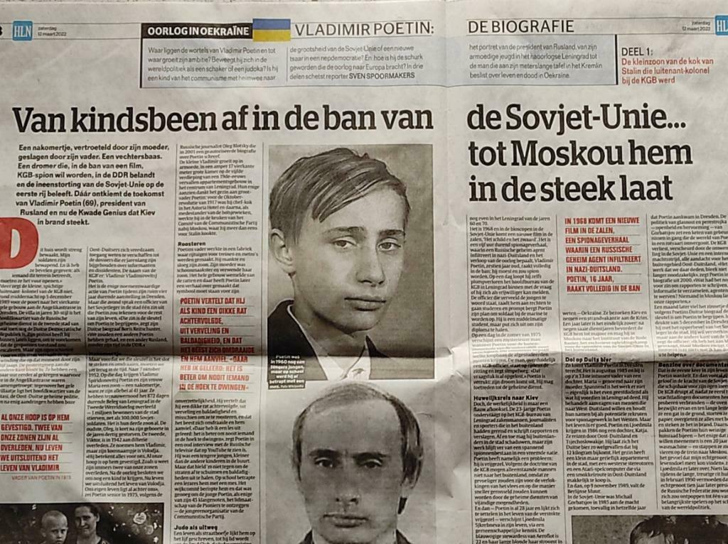 VLADIMIR POETIN :De biografie in 3 delen. Inhoud, zie foto's, Ophalen of Verzenden, Nieuw, Krant