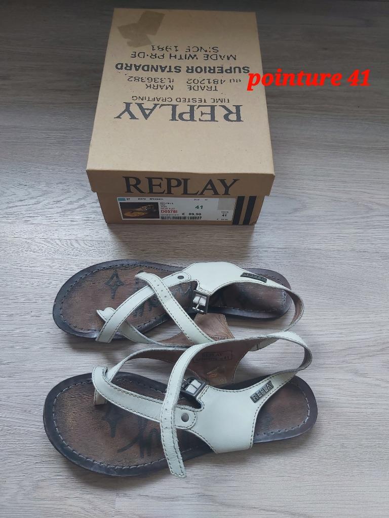 Sandales femme replay, Vêtements | Femmes, Chaussures, Enlèvement, Neuf