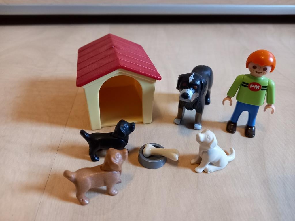 Playmobil 4498 hondenfamilie, Ophalen of Verzenden
