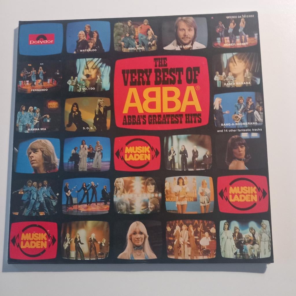 ABBA' the very best of' origineel double vinyl lp 1975, Ophalen of Verzenden, Zo goed als nieuw