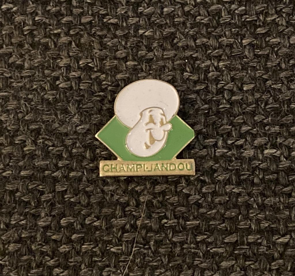 PIN - CHAMPI JANDOU - CHAMPIGNON, Envoi, Utilisé, Marque, Insigne ou Pin's