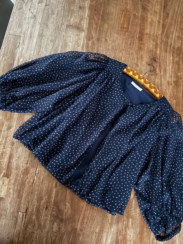 Bolero vintage maat 40, Kleding | Dames, Truien en Vesten, Maat 38/40 (M), Vintage Dressing, Blauw, Ophalen of Verzenden