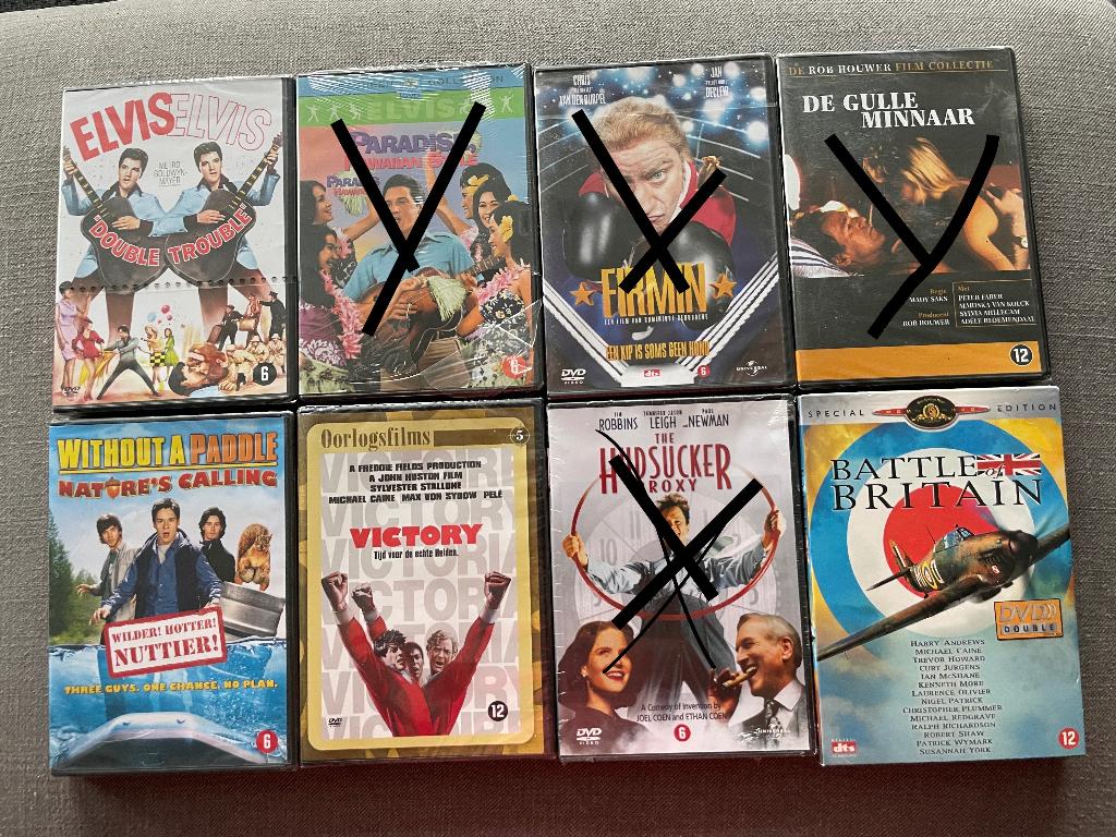 DVD Nieuw nog in verpakking, Cd's en Dvd's, Verzenden