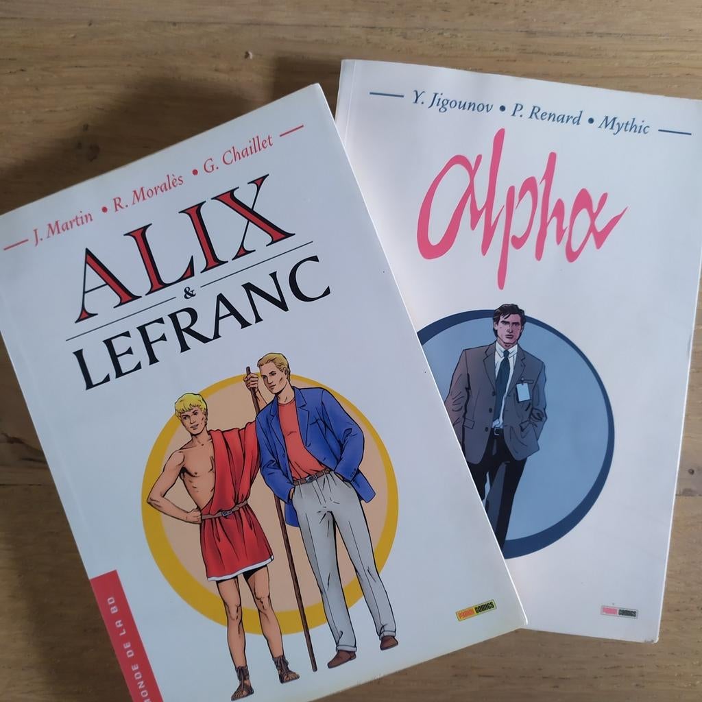 Le monde de la BD Alpha + Alix & Lefranc TBE, Livres, Plusieurs BD, Enlèvement ou Envoi