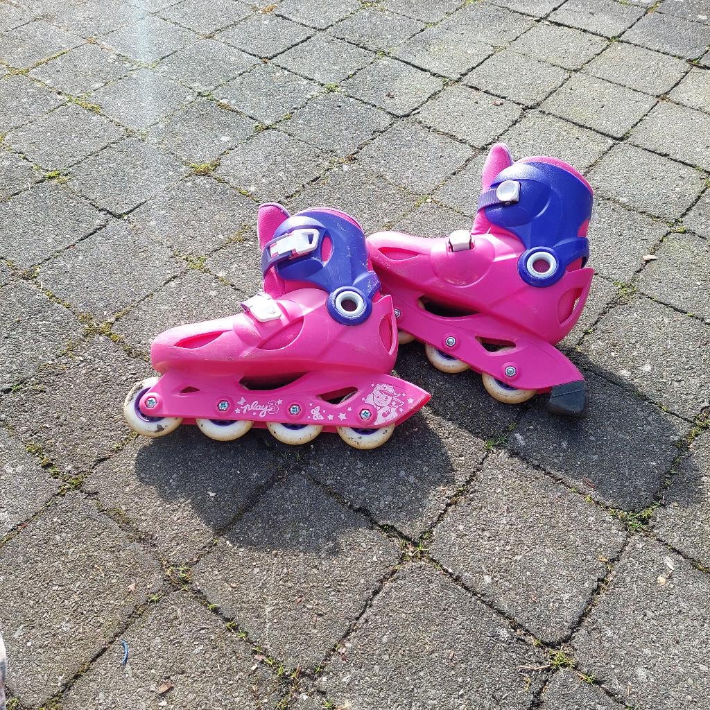 Verstelbare rolschaatsen Oxelo, Kinderen, Ophalen of Verzenden, Verstelbaar, Gebruikt