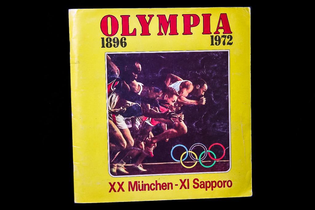 Panini album OLYMPIA  1896/1972   -volledig-, Ophalen of Verzenden, Gebruikt, Meerdere stickers