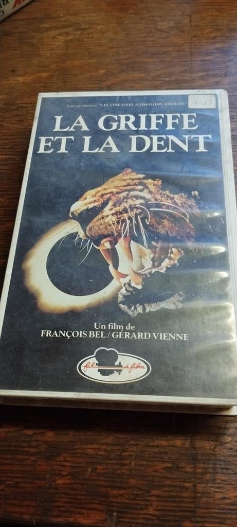 Cassette VHS du film la griffe de la dent, Alle leeftijden, Ophalen of Verzenden, Zo goed als nieuw, Overige genres