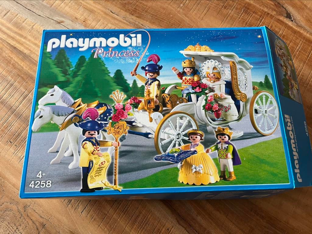 PLAYMOBIL Koninklijke Koets - 4258 (VOLLEDIG), Kinderen en Baby's, Speelgoed | Playmobil, Ophalen, Zo goed als nieuw