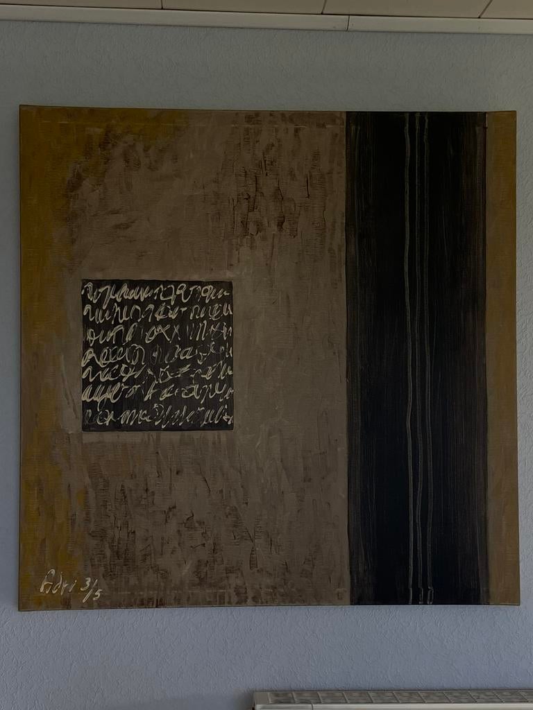 Schilderij op doek, Ophalen