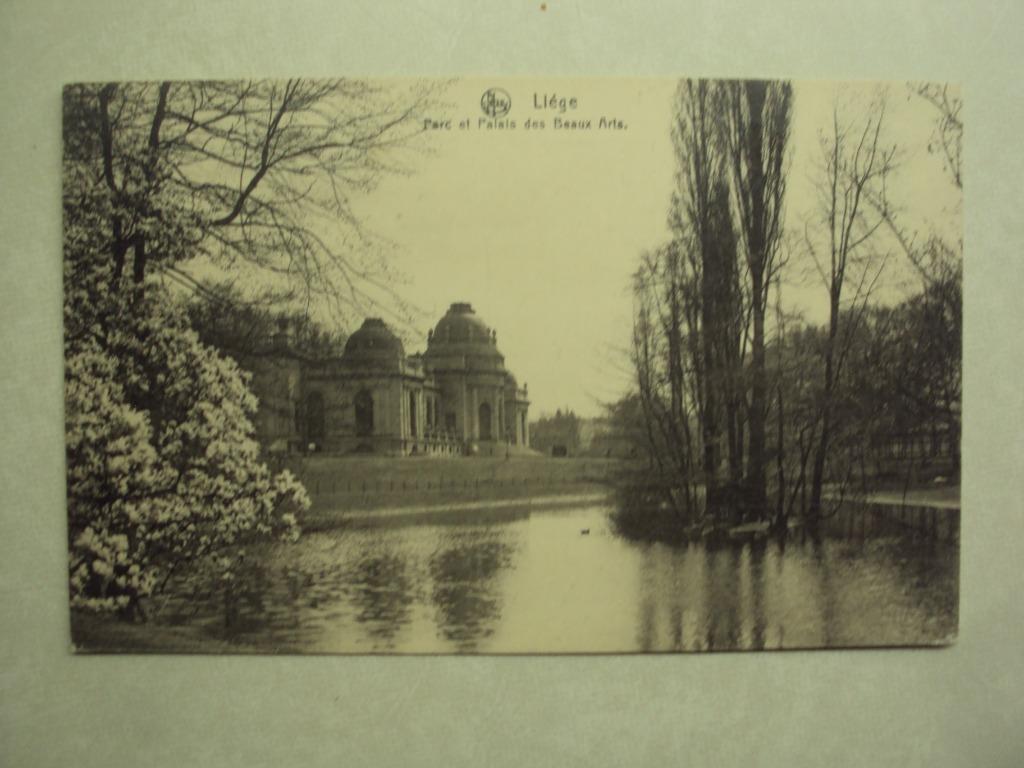 53117 - LIEGE - PARC ET PALAIS DES BEAUX ARTS - ZIE 2 FOTO'S, Envoi