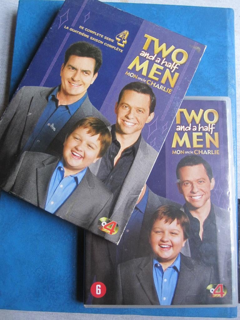 Two and a Half Men - De complete serie 4 (2006) 4 disc, Cd's en Dvd's, Dvd's | Tv en Series, Alle leeftijden, Boxset, Ophalen of Verzenden