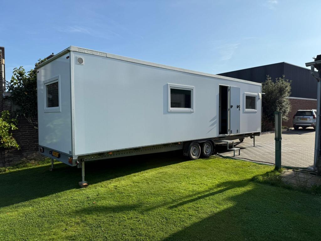 Mobiele woonunit KOPEN of HUREN, Ophalen