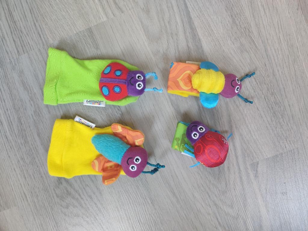 Lamaze Pols- en voetrammelaar set, Kinderen en Baby's, Ophalen, Zo goed als nieuw, Rammelaar