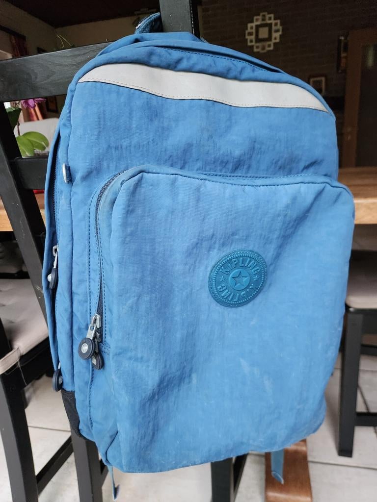 Malette Kipling Back to school classroom, Enlèvement ou Envoi, Utilisé, Bleu, Sac à dos