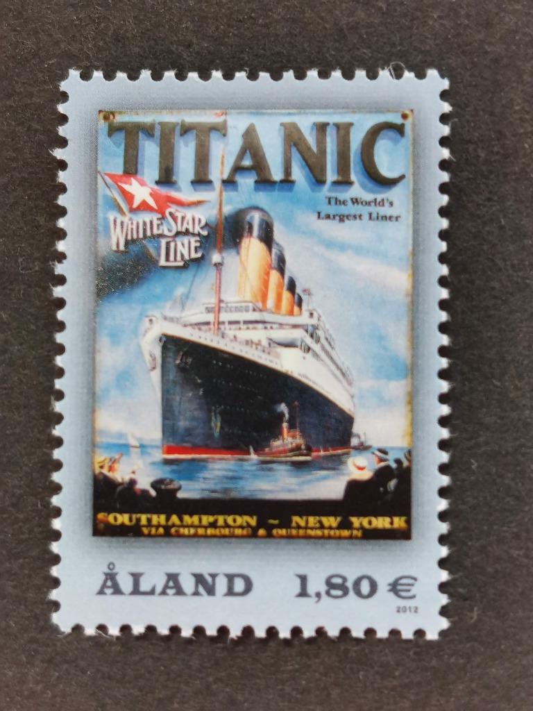 Aland 2012 - expédition, navire Titanic **, Enlèvement ou Envoi, Finlande, Non oblitéré