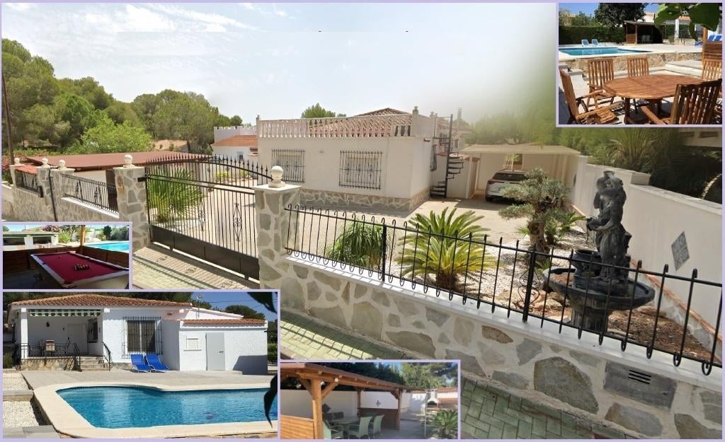 Location Villa Espagne (4ch+3sdb) Piscine Privée CostaBlanca, Vacances, Propriétaire, Maison de campagne ou Villa, 8 personnes