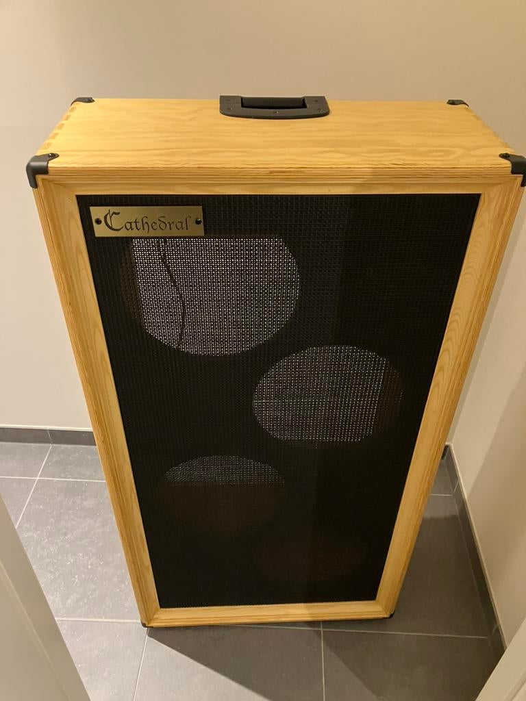 Custom cathdral bishop 4x12 guitar cabinet, Enlèvement, Comme neuf