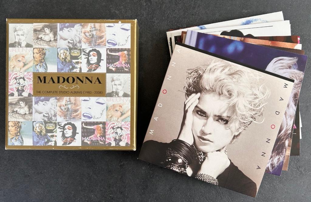 MADONNA - L'intégrale des albums studio '93-08 (coffret 11 C, CD & DVD, Envoi, Comme neuf, Coffret
