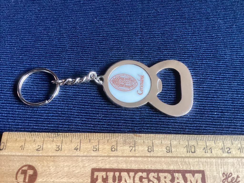 Sleutelhanger flesopener Corsendonk., Verzamelen, Ophalen of Verzenden, Zo goed als nieuw