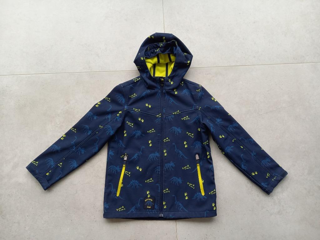 Donkerblauwe windjack maat 140, Ophalen, Gebruikt, Jas