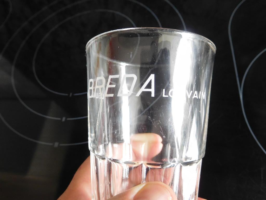 Set van 6 Bredase bierglazen, Ophalen of Verzenden, Nieuw