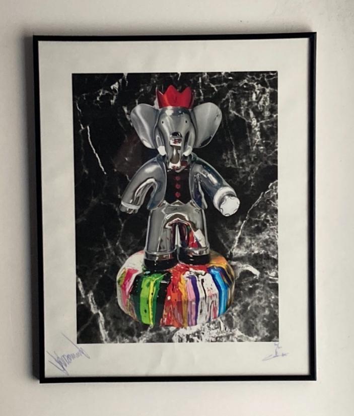 Lithografie van Vincent Faudemer met certificaat