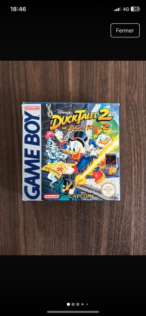 Gameboy Classic Ducktales 2 FAH, Ophalen of Verzenden, Zo goed als nieuw