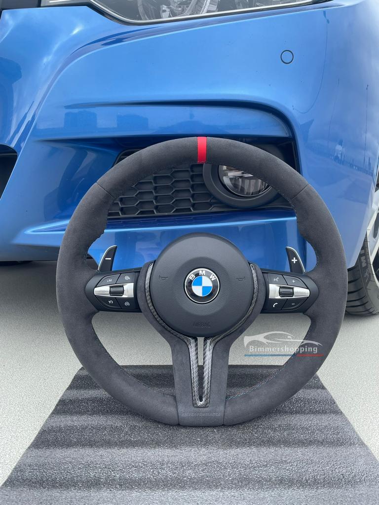 Bmw alcantara stuur, rode 12H markering. F20 F21 F30 F32 etc, Ophalen of Verzenden, Nieuw, BMW