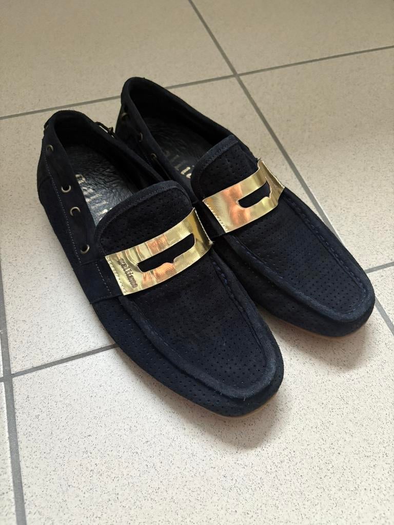 Galliano mocassins, Kleding | Heren, Schoenen, Ophalen, Blauw, Galliano, Zo goed als nieuw