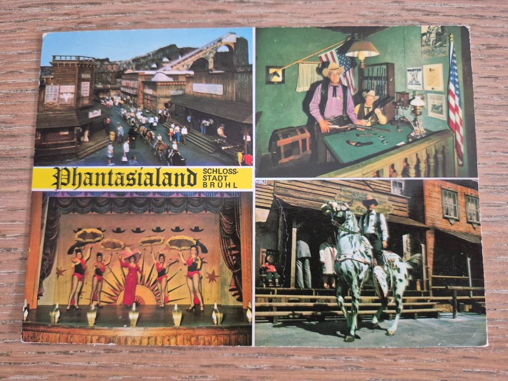 Postkaart Phantasialand silver city, Verzamelen, Ophalen of Verzenden, Ongelopen, Duitsland
