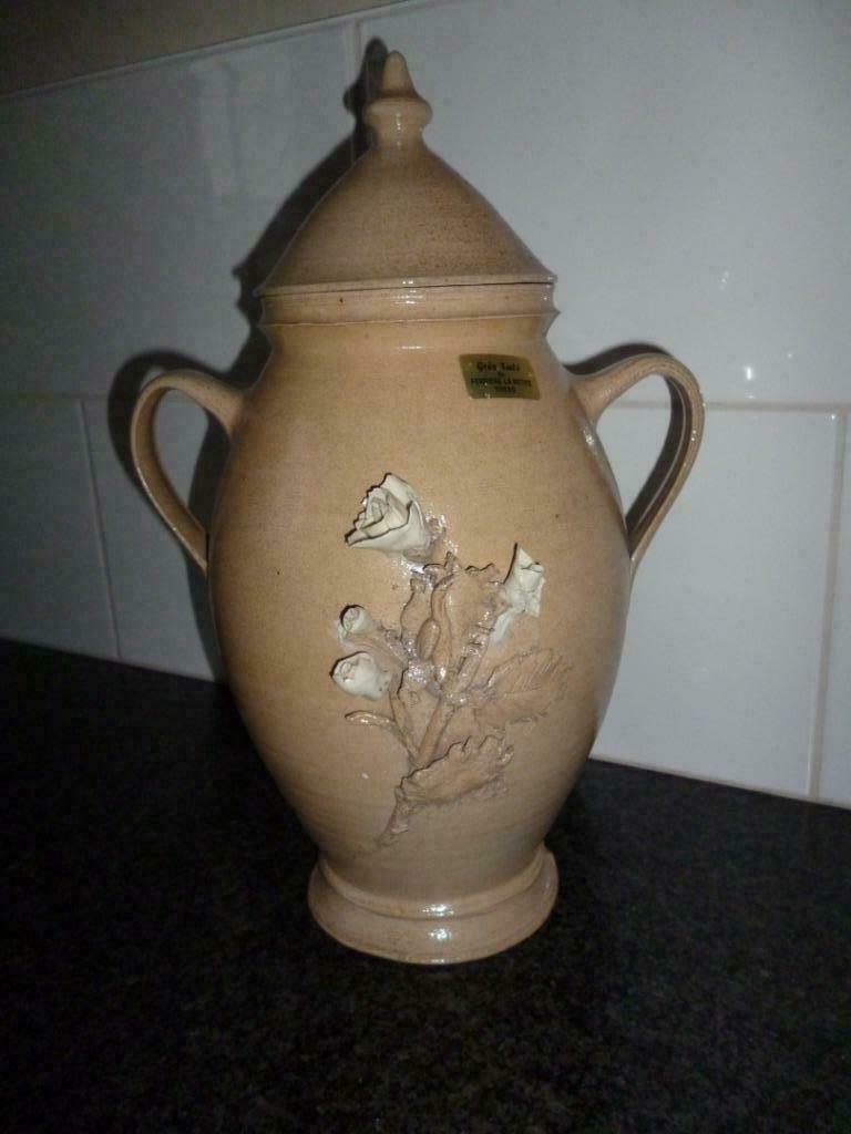Vase en faïence Grès Salé de Ferrière la Petite 59680 déco, Enlèvement ou Envoi